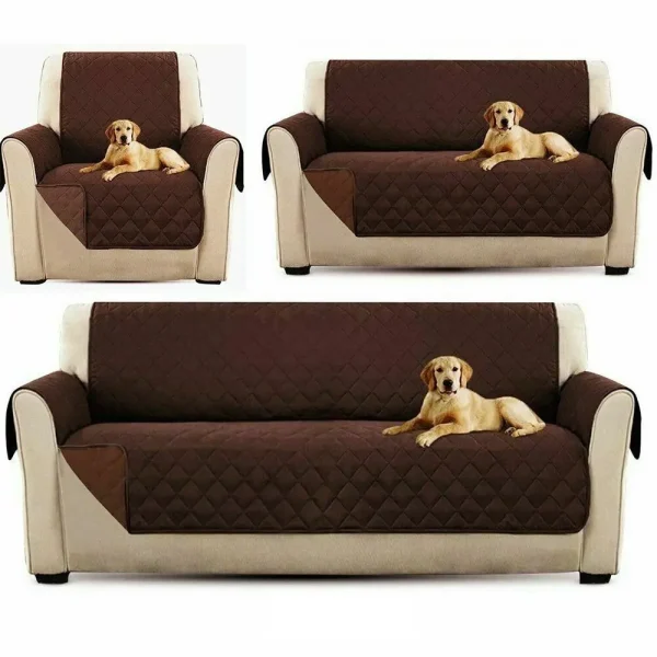 Waterproof Quilted Sofa Protector