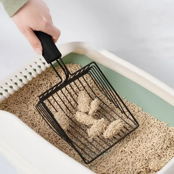 Comfort Grip Stainless Litter Scoop