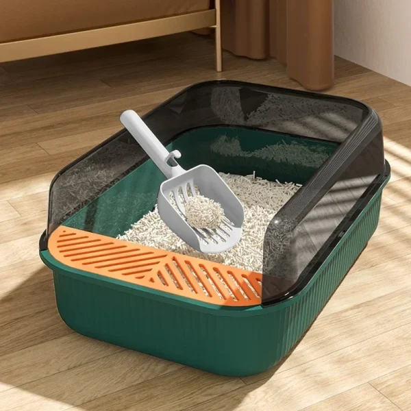 Large Anti-Splash Litter Box