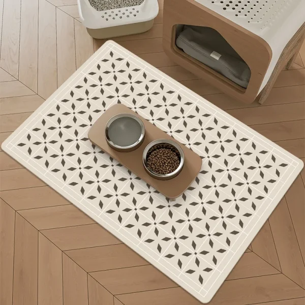Minimalist Feeding Rug