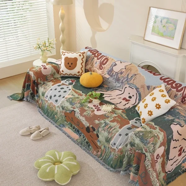 Non-Slip Jacquard Sofa Cover