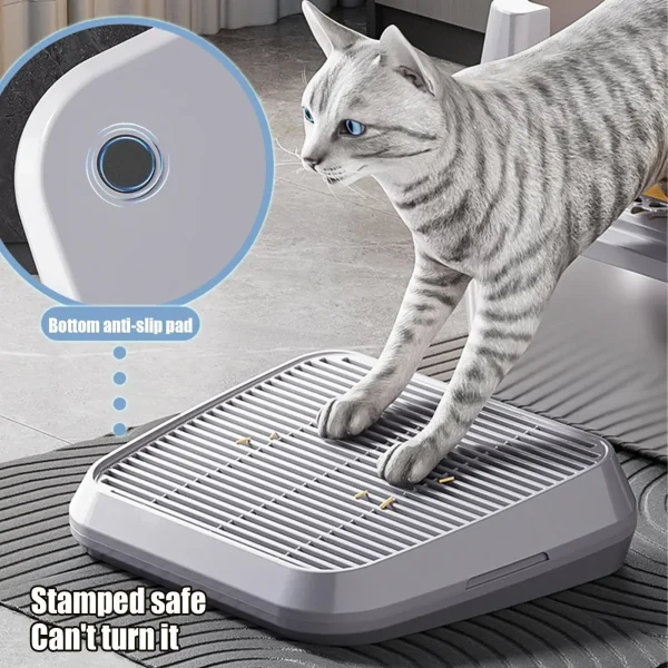 Raised Litter Box Step Mat