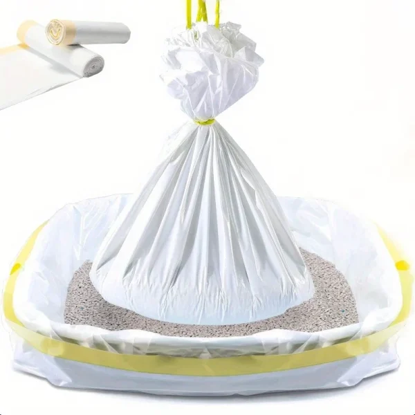 Drawstring Litter Box Liners