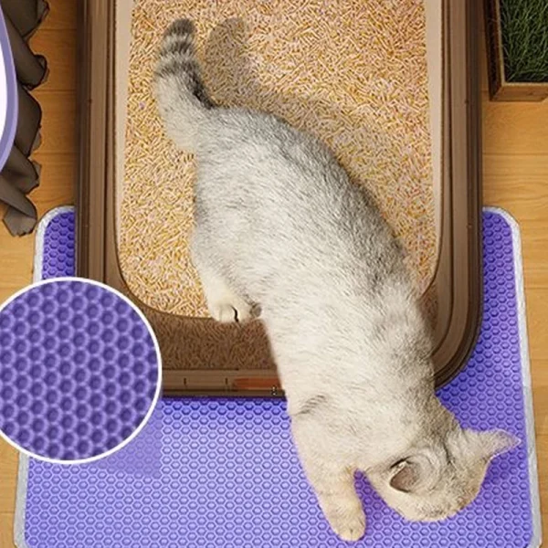 Hex-Hole Waterproof Litter Mat