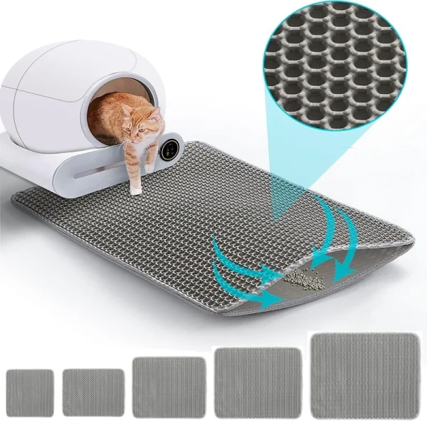 Waterproof Hex-Hole Litter Mat