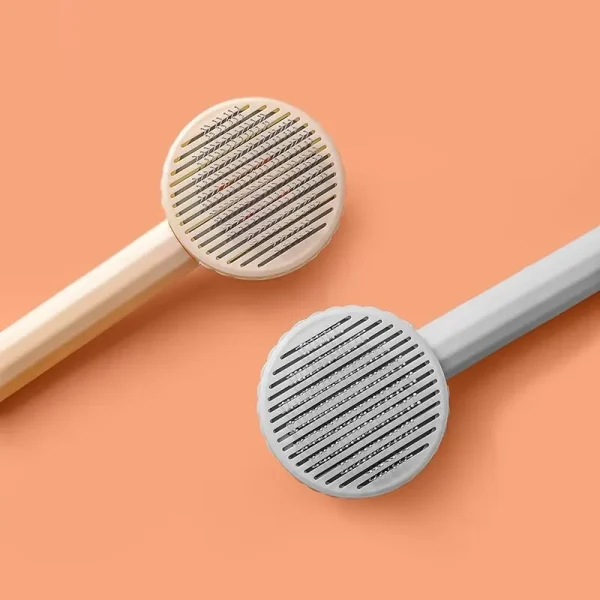 Self-Cleaning Slicker Brush