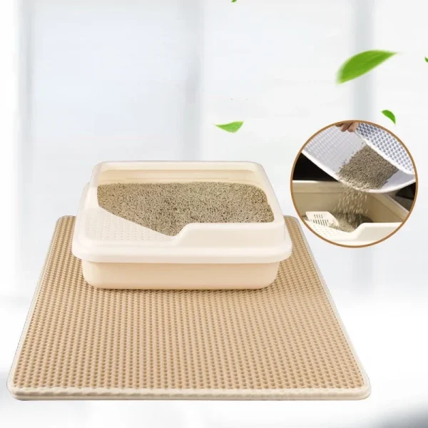 Waterproof Double-Layer Litter Mat
