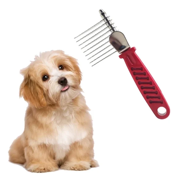 Pet Dematting Rake Comb