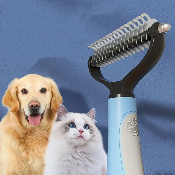 Double-Sided Pet Dematting Comb