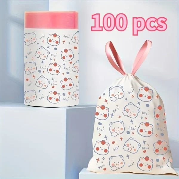 Thick Drawstring Waste Bags