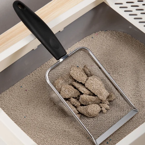 Fine Mesh Corner Litter Scoop