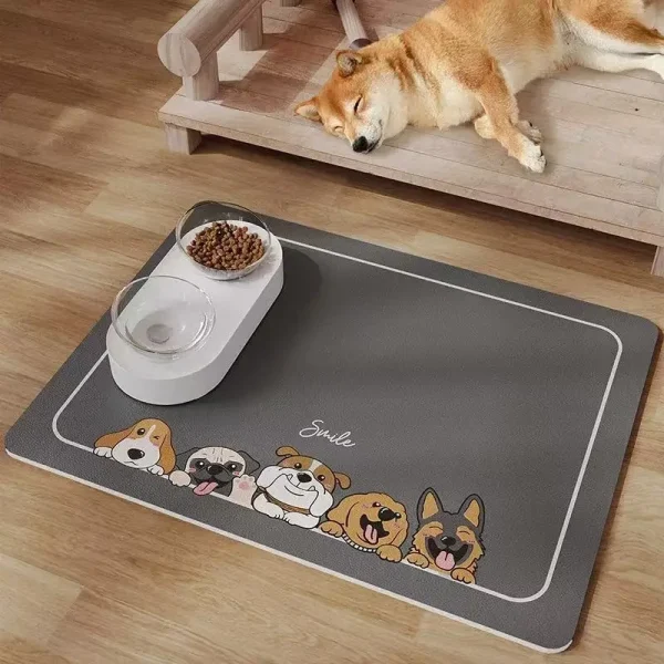 Spill Catch Bowl Mat