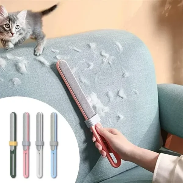 Double-Sided Pet Hair Removal Brush