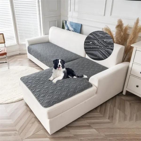Water-Repellent Sofa Seat Pad Set