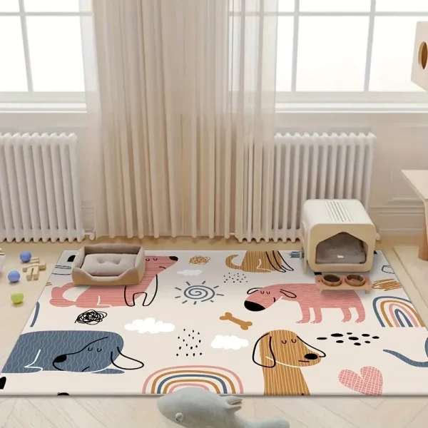 Pet Mealtime Floor Mat