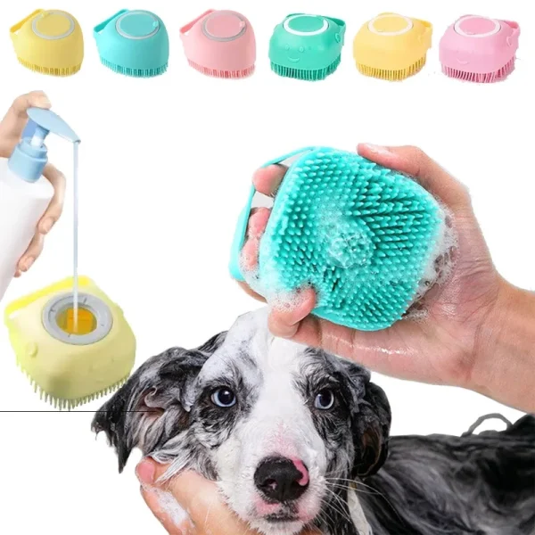 Silicone Shampoo Bath Brush