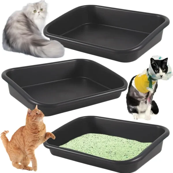 Low Entry Open Litter Box