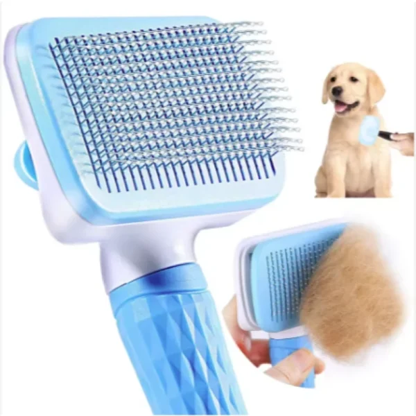 One-Click Self-Cleaning Pet Brush