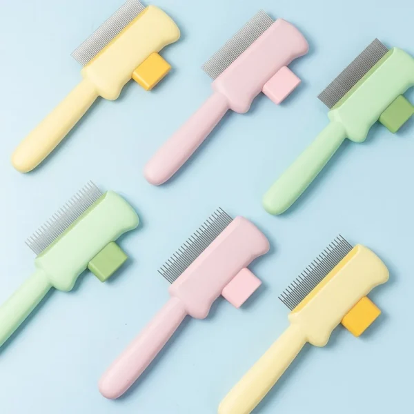 Self-Cleaning Pet Detangling Brush